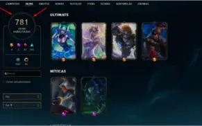 Conta 781skins