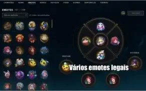 Conta League of Legends 1173 skins Todos Campeões