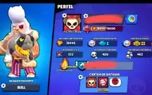Conta brawl stars iniciante muito boua