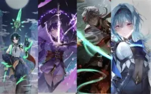 Conta Ar55 C/Raiden+Xiao C1+Biss+Eula+Kazuha//Pity 45 Garant