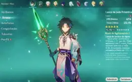 Conta Ar55 C/Raiden+Xiao C1+Biss+Eula+Kazuha//Pity 45 Garant