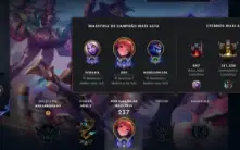 Conta Feminina unranked (84 skins incluindo mitica do lee)