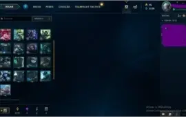 4 Contas, Plat/Dima/Gold/Prata com skins nos espolios