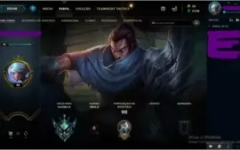 4 Contas, Plat/Dima/Gold/Prata com skins nos espolios