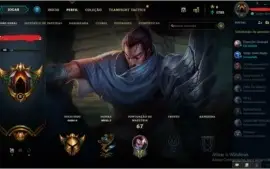 4 Contas, Plat/Dima/Gold/Prata com skins nos espolios