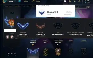 Conta Diamante 1 com 27 Champs e 5 Skins ( 43 PDL )