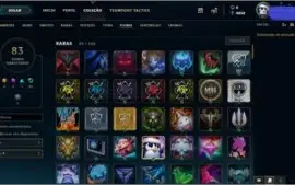 💎(MAIOR LANCE LEVA)-CONTA NVL 67,80 CHAMPS E 27 SKINS💎