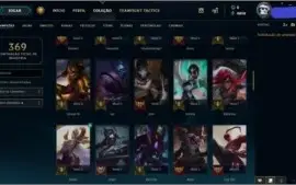 💎(MAIOR LANCE LEVA)-CONTA NVL 67,80 CHAMPS E 27 SKINS💎