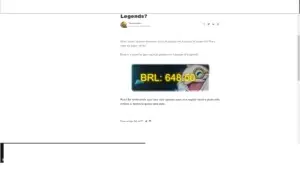 Conta top, foi gasto nela 648 reais, 85 campeões 60 skins.