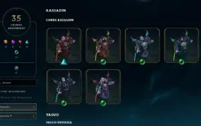 Conta LoL - 332 Skins - Full Champ - Gold IV - Level 245