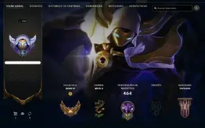 Conta LoL - 332 Skins - Full Champ - Gold IV - Level 245