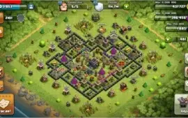 Conta Clash of Clans CV 9
