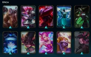 Conta League of Legends 76 Champs e 70 Skins SENTINELA RIOT