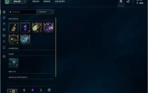 CONTA OURO NÍVEL 64 + BOAS SKINS