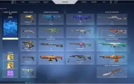 CONTA VALORANT, MAIS DE 1.2k EM SKINS + CONTA LOL
