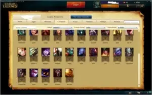 Conta league of legends platina 5