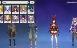 AR 10 (KEQING, Bennet, ALBEDO, Fishcl (C1), Chong e Beidou)