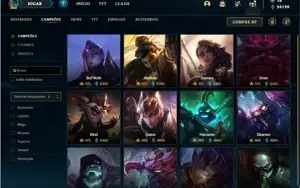 Conta Prata 1 com 155 Champs e 133 Skins