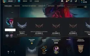 Conta Prata 1 com 155 Champs e 133 Skins