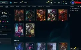 Conta League of Legends + Valorant- Vandal Ancifogo 