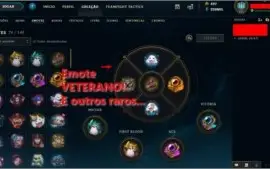 Acc LoL 2012 NV.271 c/ Ryze Triunf.+83 Skins+Espólios+BRINDE