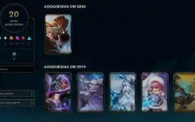 Conta NFA league of legends