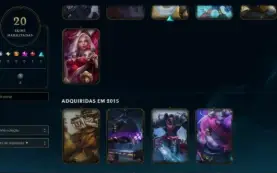 Conta NFA league of legends
