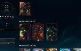 Conta NFA league of legends
