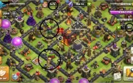 CONTA GOOGLE PLAY CLASH OF CLANS CV 10 + CLASH ROYALE LV 11