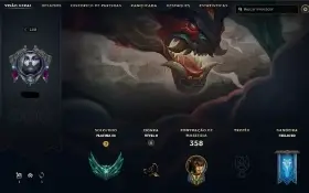 Conta LOL com skins