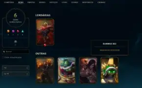 Conta Lol League Of Legends Com Rammus Rei E Ufo Corki