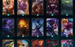 Conta de LOL Main suporte lvl +500 237 Skins