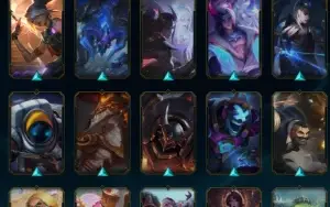 Conta de LOL Main suporte lvl +500 237 Skins