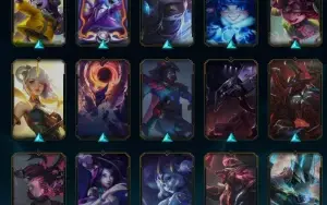 Conta de LOL Main suporte lvl +500 237 Skins