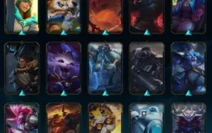 Conta de LOL Main suporte lvl +500 237 Skins