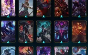 Conta de LOL Main suporte lvl +500 237 Skins
