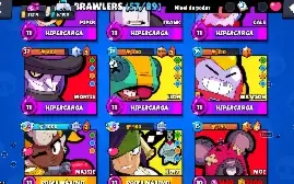 Conta Brawl Stars com 20 hipercargas