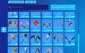 Conta de Fortnite Com muitas Skins e picaretas Raras.