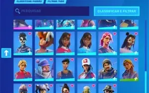 Conta de Fortnite Com muitas Skins e picaretas Raras.