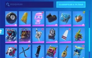 Conta de Fortnite Com muitas Skins e picaretas Raras.