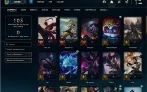 Conta Bronze 4 com 50 Champs e 15 Skins (Criada em 2013)