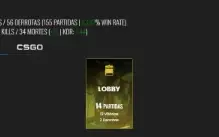 Conta steam Level 82 -Faceit 10 -GC 20 -23K Premier
