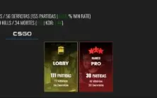 Conta steam Level 82 -Faceit 10 -GC 20 -23K Premier