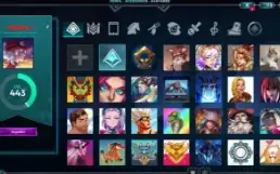 Conta Paladins Antiga com muitas skins