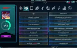 Conta Paladins Antiga com muitas skins