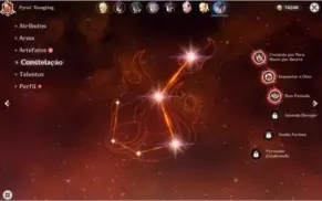 Genshin Impact /  AR 7 / MONA + XIANG CONSTELAÇÃO +3
