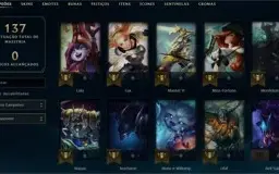 Conta League of Legends - Barata - Ótimas SKINS