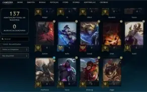 Conta League of Legends - Barata - Ótimas SKINS