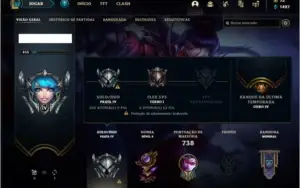 Conta prata 4 MAIN ADC com TODOS os champs e 141 skins
