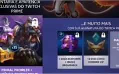Compre Saques Exclusivos Do Paladins Pela Twitch Prime